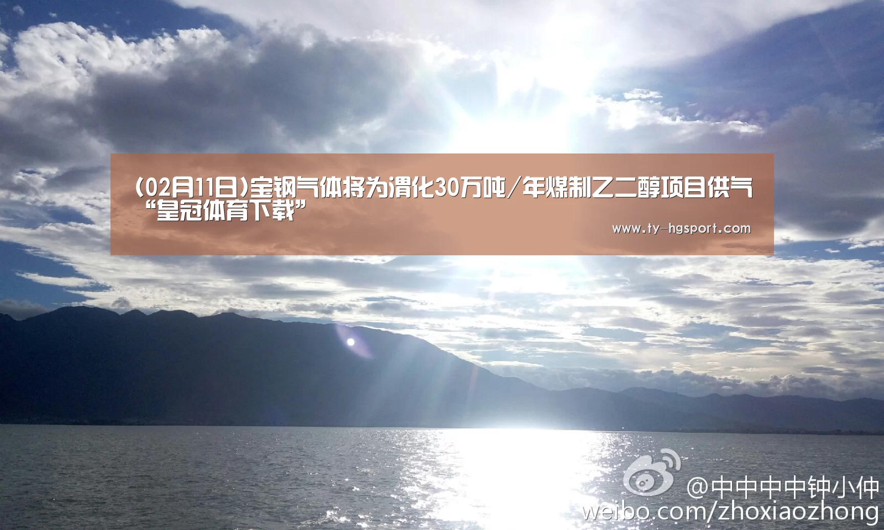 (02月11日)宝钢气体将为渭化30万吨